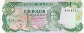 Belize, 1 Dollar, 1986, UNC(-), p46b
Queen Elizabeth II. Potrait
Estimate: USD 60-120