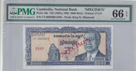 Cambodia, 5.000 Riels, 1995, UNC, p46s, SPECIMEN
PMG 66 EPQ
Estimate: USD 50-100