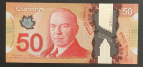 Canada, 50 Dollars, 2012, UNC, p109a
Polymer plastics banknote
Estimate: USD 50-100