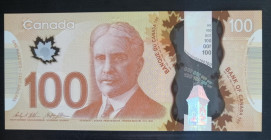 Canada, 100 Dollars, 2011, UNC, p110c
Polymer plastics banknote
Estimate: USD 70-140