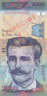 Cape Verde, 2.000 Escudos, 1999, UNC, p66s, SPECIMEN
Estimate: USD 50-100