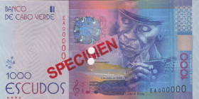 Cape Verde, 1.000 Escudos, 2014, UNC, p73s, SPECIMEN
Estimate: USD 25-50