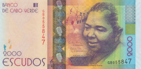 Cape Verde, 2.000 Escudos, 2014, UNC, p74
Estimate: USD 50-100