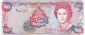 Cayman Islands, 10 Dollars, 1996, UNC, p18a
Queen Elizabeth II. Potrait
Estimate: USD 40-80
