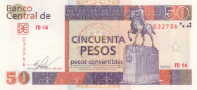 Cuba, 50 Pesos Convertibles, 2011, UNC, pFX51
Foreign Exchange Certificate
Estimate: USD 180-360