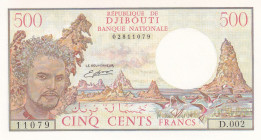 Djibouti, 500 Francs, 1979/1988, UNC, p36b
Estimate: USD 35-70