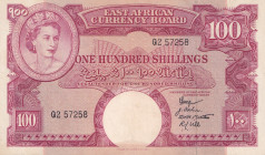 East Africa, 100 Shillings, 1958/1960, AUNC, p40
Queen Elizabeth II Portrait, Commemorative Banknote
Estimate: USD 350-700