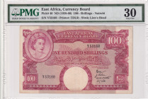 East Africa, 100 Shillings, 1958/1960, VF, p40
PMG 30
Estimate: USD 400-800