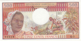 Gabon, 500 Francs, 1974, UNC, p2a
Estimate: USD 50-100