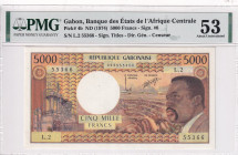 Gabon, 5.000 Francs, 1974, AUNC, p4b
PMG 53
Estimate: USD 400-800