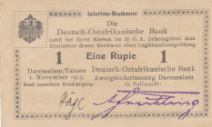 German East Africa, 1 Rupie, 1915, UNC(-), p9A
Stained
Estimate: USD 15-30
