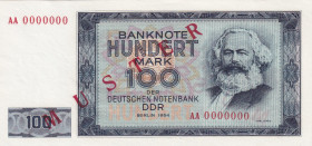 Germany, 100 Mark, 1964, UNC, p26a, SPECIMEN
Estimate: USD 125-250