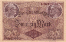 Germany, 20 Mark, 1914, UNC, p48b
Estimate: USD 25-50
