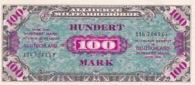 Germany, 100 Mark, 1944, UNC(-), p197
Millitary banknote
Estimate: USD 20-40