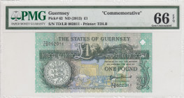 Guernsey, 1 Pound, 2013, UNC, p62
PMG 66 EPQ
Estimate: USD 25-50