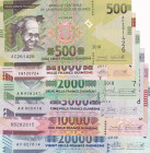 Guinea, 500-1.000-2.000-5.000-10.000-20.000 Francs, 2015/2018, UNC, (Total 6 banknotes)
Estimate: USD 35-70