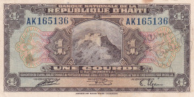 Haiti, 1 Gourde, 1946, XF, p170
Estimate: USD 20-40