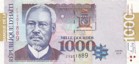 Haiti, 1.000 Gourdes, 2015, XF, p278f
Estimate: USD 20-40