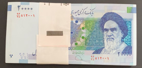Iran, 20.000 Rials, 2014, UNC, p153, BUNDLE
(Total 100 consecutive banknotes)
Estimate: USD 30-60