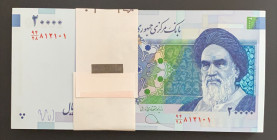 Iran, 20.000 Rials, 2014, UNC, p153, BUNDLE
(Total 100 consecutive banknotes)
Estimate: USD 30-60