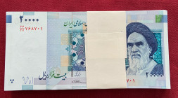 Iran, 20.000 Rials, 2014, UNC, p153b, BUNDLE
(Total 100 consecutive banknotes)
Estimate: USD 30-60