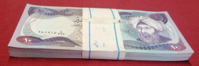 Iraq, 10 Dinars, 1982, UNC, p71a, BUNDLE
(Total 100 consecutive banknotes)
Estimate: USD 250-500