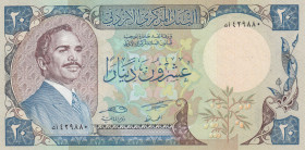 Jordan, 20 Dinars, 1985, UNC, p22c
Estimate: USD 75-150