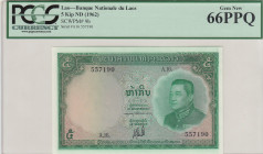 Lao, 5 Kip, 1962, UNC, p9b
PCGS 66 PPQ
Estimate: USD 25-50