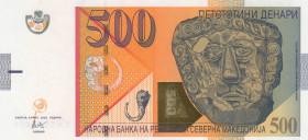 Macedonia, 500 Denari, 2020, UNC, pNew
Estimate: USD 20-40