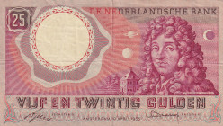Netherlands, 25 Gulden, 1955, VF(+), p87
Estimate: USD 25-50
