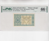 North African States, 5 Cents, UNC, 
PMG 66 EPQ, Printer's Design
Estimate: USD 600-