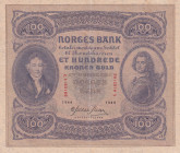 Norway, 100 Kroner, 1944, AUNC, p10c
There is an opening in the middle.
Estimate: USD 160-320