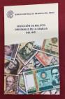 Peru, 10-50-100-500-1.000-5.000-10.000-50.000-100.000 Intis, 1987/1989, UNC, FOLDER
(Total 9 banknotes)
Estimate: USD 25-50