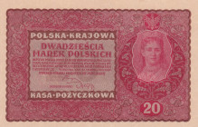Poland, 20 Marek, 1919, UNC, p26
Light handling
Estimate: USD 25-50