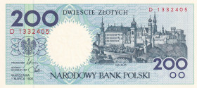 Poland, 200 Zlotych, 1990, UNC, p171
Estimate: USD 40-80