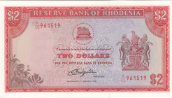 Rhodesia, 2 Dollars, 1976, UNC, p35a
Estimate: USD 70-140