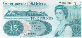 Saint Helena, 5 Pounds, 1981, UNC, p7b
Queen Elizabeth II. Potrait
Estimate: USD 15-30
