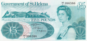 Saint Helena, 5 Pounds, 1981, UNC, p7b
Queen Elizabeth II. Potrait
Estimate: USD 15-30