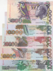 Saint Thomas & Prince, 5.000-10.000-20.000-50.000-100.000 Dobras, 2013, UNC, p65-p69, (Total 5 banknotes)
Estimate: USD 20-40