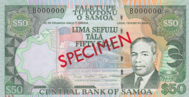 Samoa, 50 Dollars, 2006, UNC, p36s, SPECIMEN
Estimate: USD 70-140