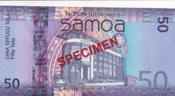 Samoa, 50 Tala, 2012, UNC, p42, SPECIMEN
Estimate: USD 50-100