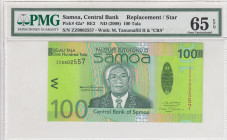 Samoa, 100 Tala, 2008, UNC, p42a, REPLACEMENT
PMG 65 EPQ
Estimate: USD 100-200