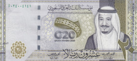 Saudi Arabia, 20 Riyals, 2020, UNC, pNew
Estimate: USD 15-30