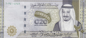 Saudi Arabia, 20 Riyals, 2020, UNC, pNew
Estimate: USD 15-30