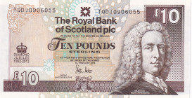 Scotland, 10 Pounds, 2012, UNC, p368
Commemorative banknote
Estimate: USD 40-80