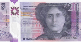 Scotland, 20 Pounds, 2019, UNC, pNew
Royal Bank
Estimate: USD 40-80