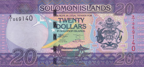 Solomon Islands, 20 Dollars, 2017, UNC, p34r, REPLACEMENT
Estimate: USD 15-30