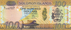 Solomon Islands, 100 Dollars, 2015, UNC, p36r, REPLACEMENT
Estimate: USD 25-50