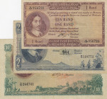South Africa, 1-2-10 Rand, 1961/1965, VF, p103; p105; p106, (Total 3 banknotes)
Estimate: USD 35-70