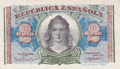 Spain, 2 Pesetas, 1938, UNC, p95
Estimate: USD 20-40